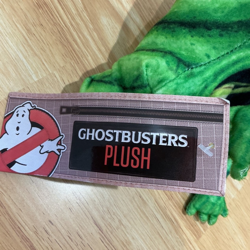 GHOSTBUSTERS Green SLIMER Ghost Monster PLUSH TOY w/ tags 10" Toy Factory - Picture 4 of 7